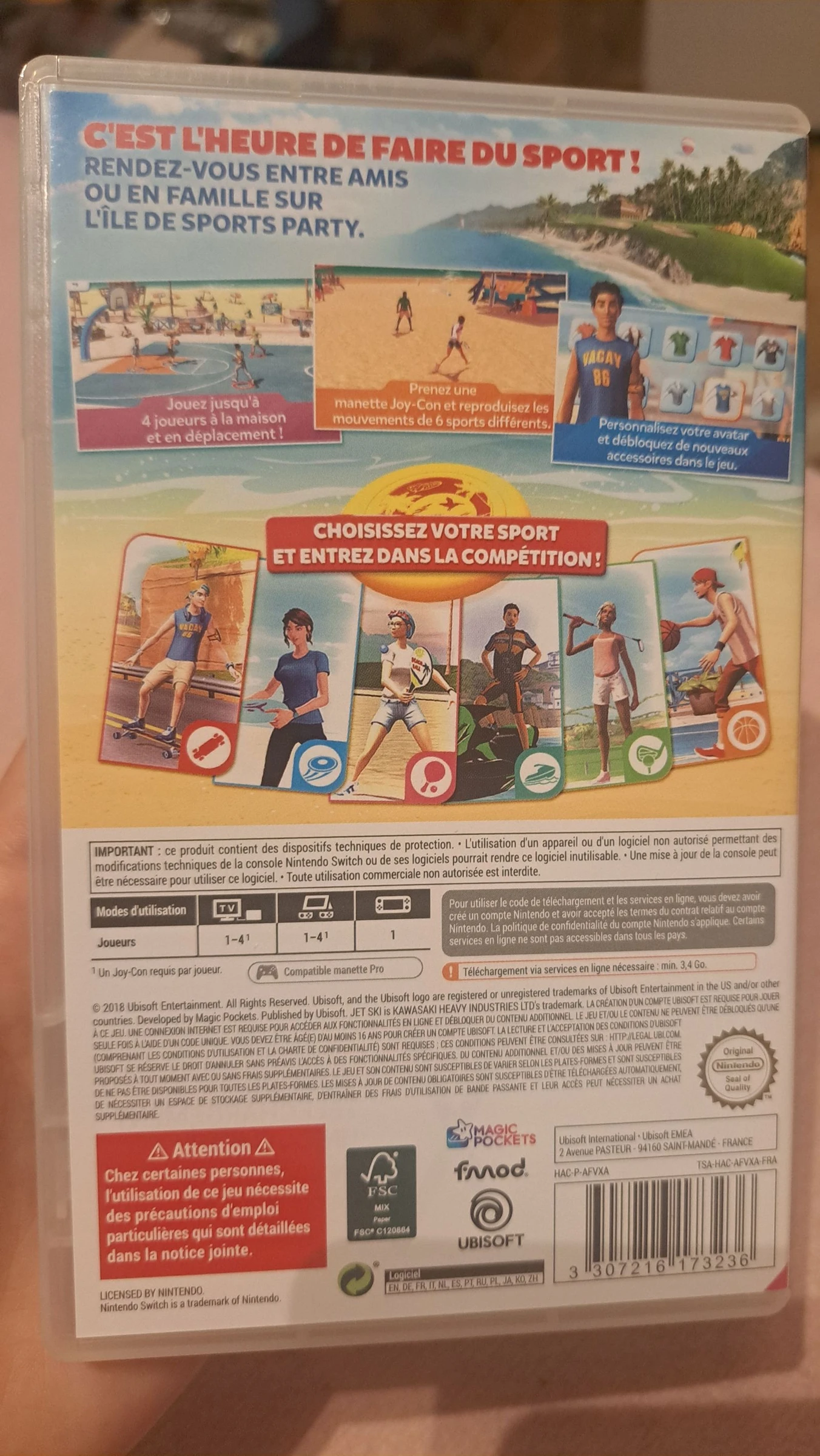 Sports party jeu – photo 2